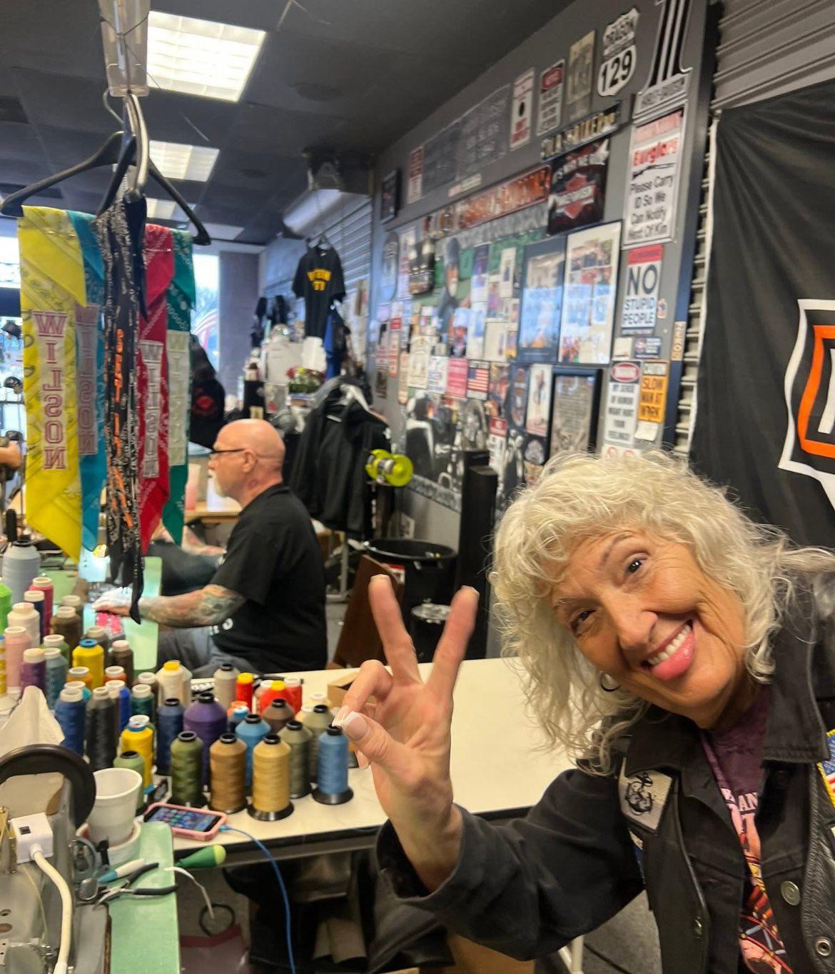 Family-owned Fort Worth motorcycle shop at work